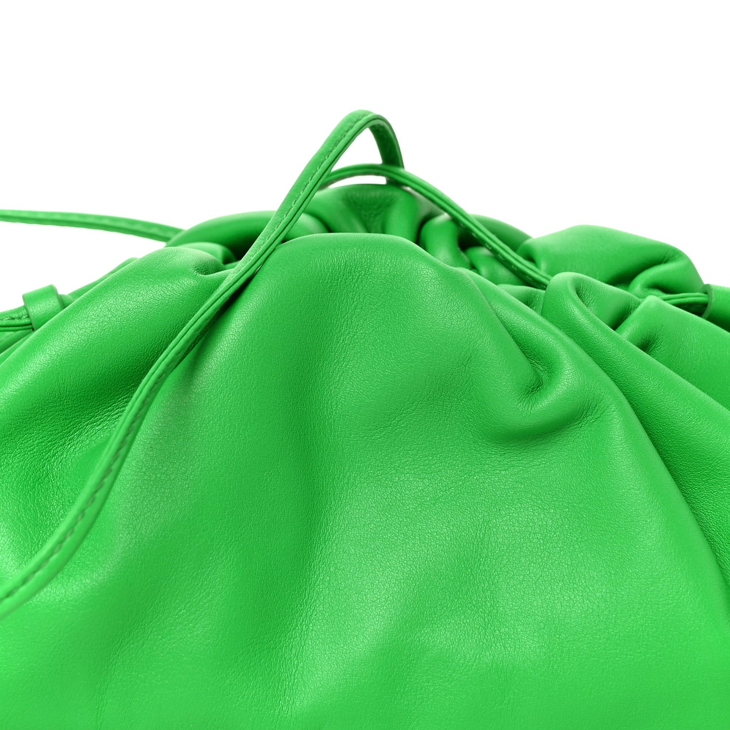 Butter Calfskin The Mini Pouch Parakeet