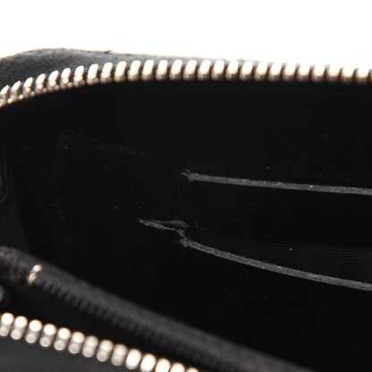 Chanel Caviar Quilted Small Gusset Zip Around Wallet Black 11 of 12