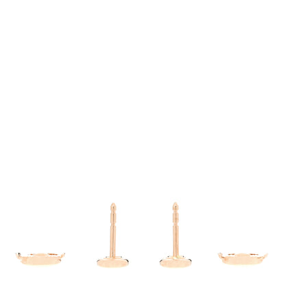 Hermes 18K Rose Gold TPM Farandole Stud Earrings 3 of 5