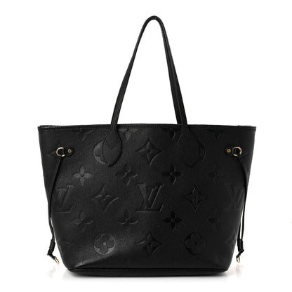 Louis Vuitton Empreinte Monogram Giant Neverfull MM Black 1 of 10