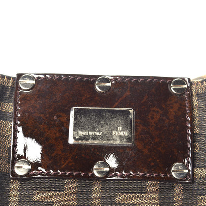Fendi Zucca Mia Tote Tobacco 6 of 8