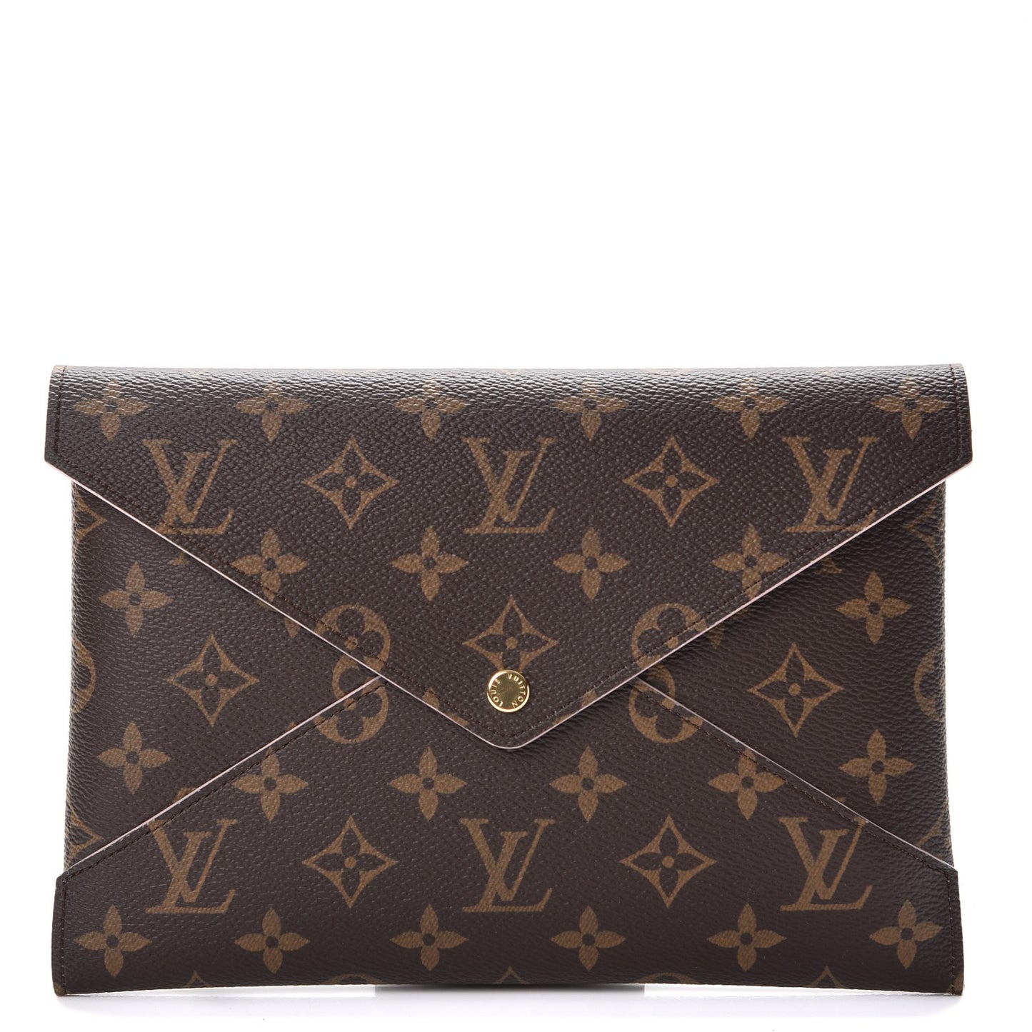 Monogram Large Kirigami Pochette Insert Rose Ballerine