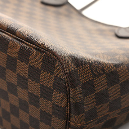 Louis Vuitton Damier Ebene Neo Neverfull MM Rose Ballerine 10 of 15