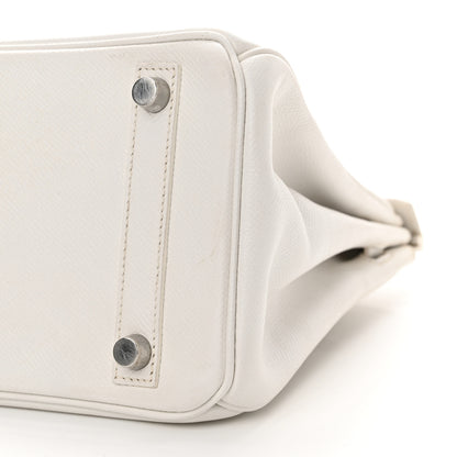 Hermes Epsom Birkin 25 White 10 of 20