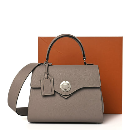 Moynat Taurillon Blush Voyage PM Tourterelle 10 of 10