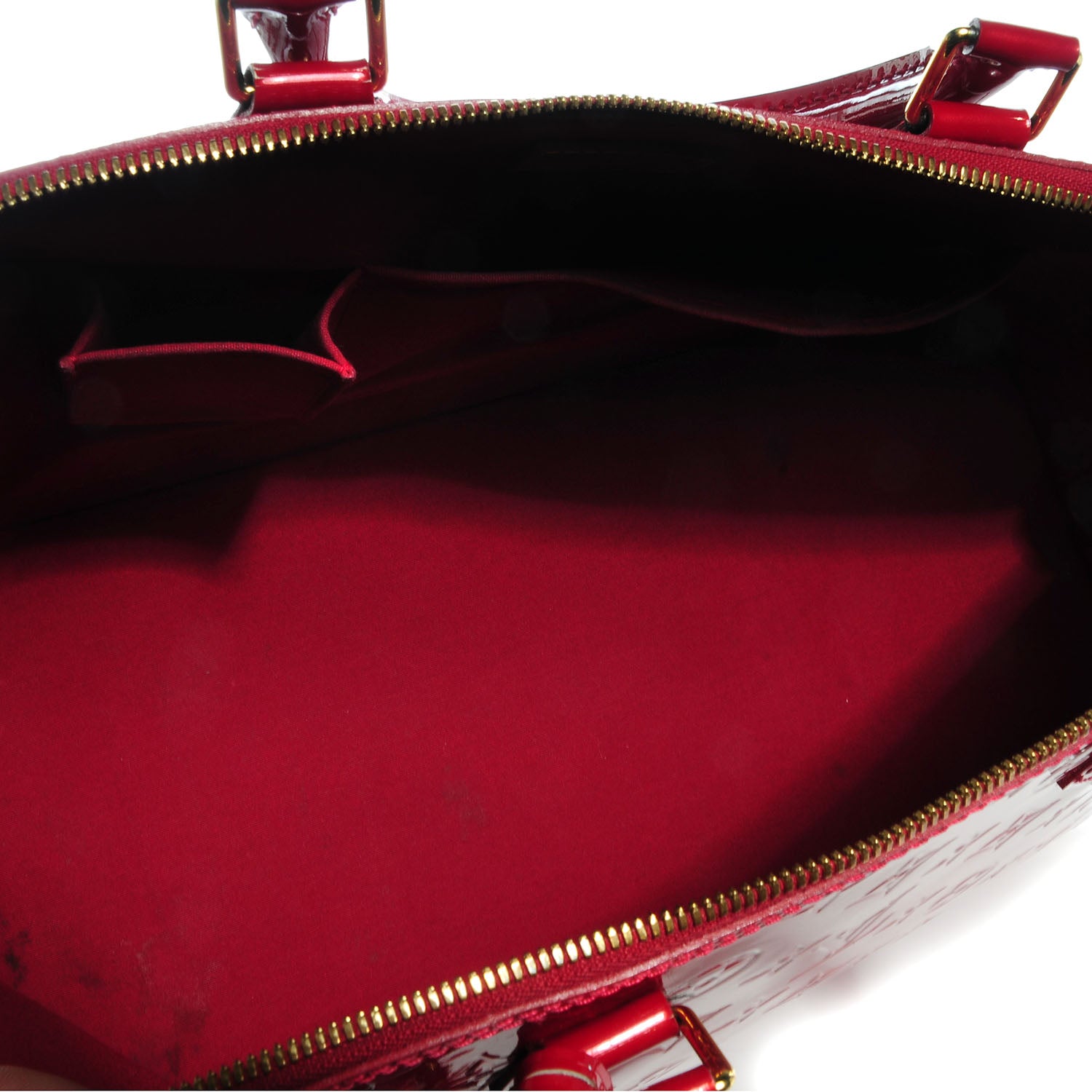 Louis Vuitton Vernis Alma GM Pomme D'Amour 6 of 7