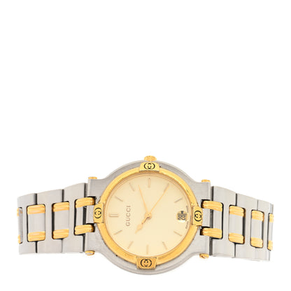 Gucci Stainless Steel 32mm 9000M Quartz Watch Gold 2 of 5