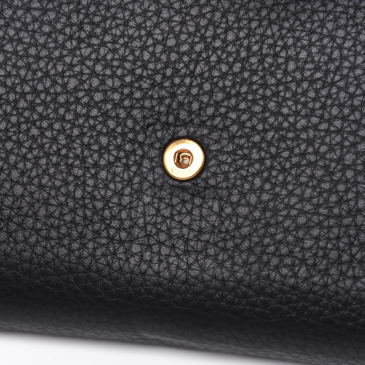 Chloe Calfskin Marcie Continental Flap Wallet Black 8 of 14