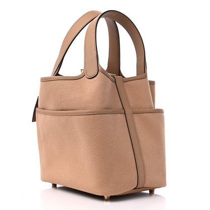 Hermes Toile Goeland Swift Cargo Picotin Lock 18 Chai 3 of 10