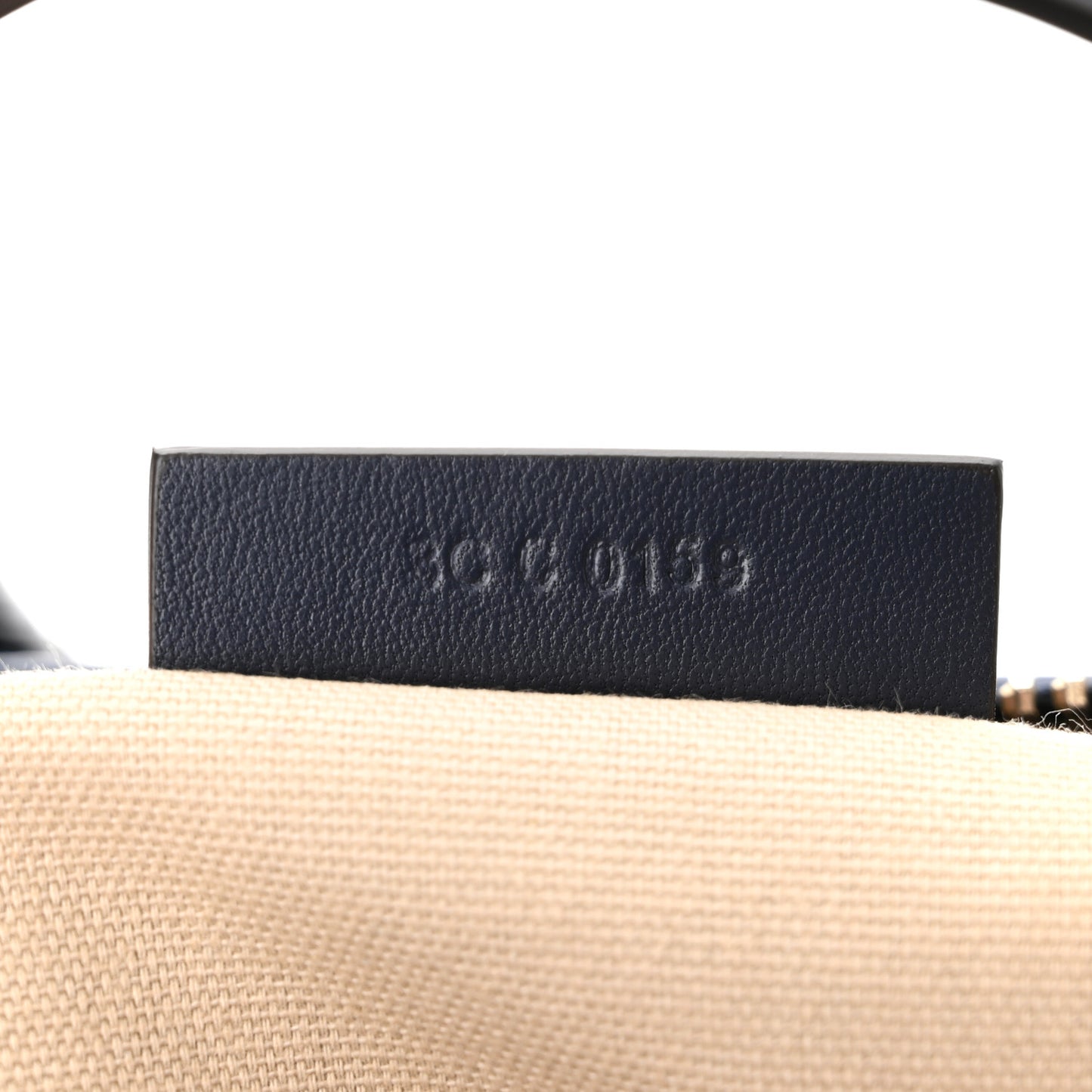 Calfskin Crocodile Embossed Small Antigona Deep Blue