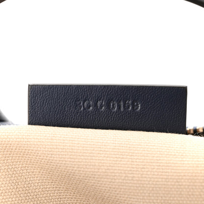 Givenchy Calfskin Crocodile Embossed Small Antigona Deep Blue 7 of 10