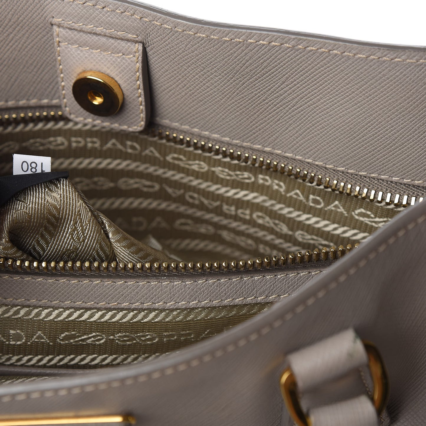 Saffiano Lux Large Tote Argilla