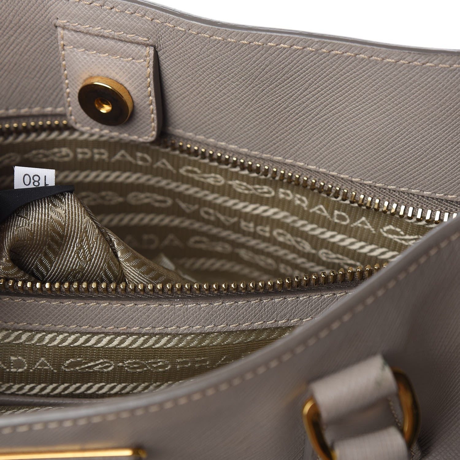 Prada Saffiano Lux Large Tote Argilla 11 of 19
