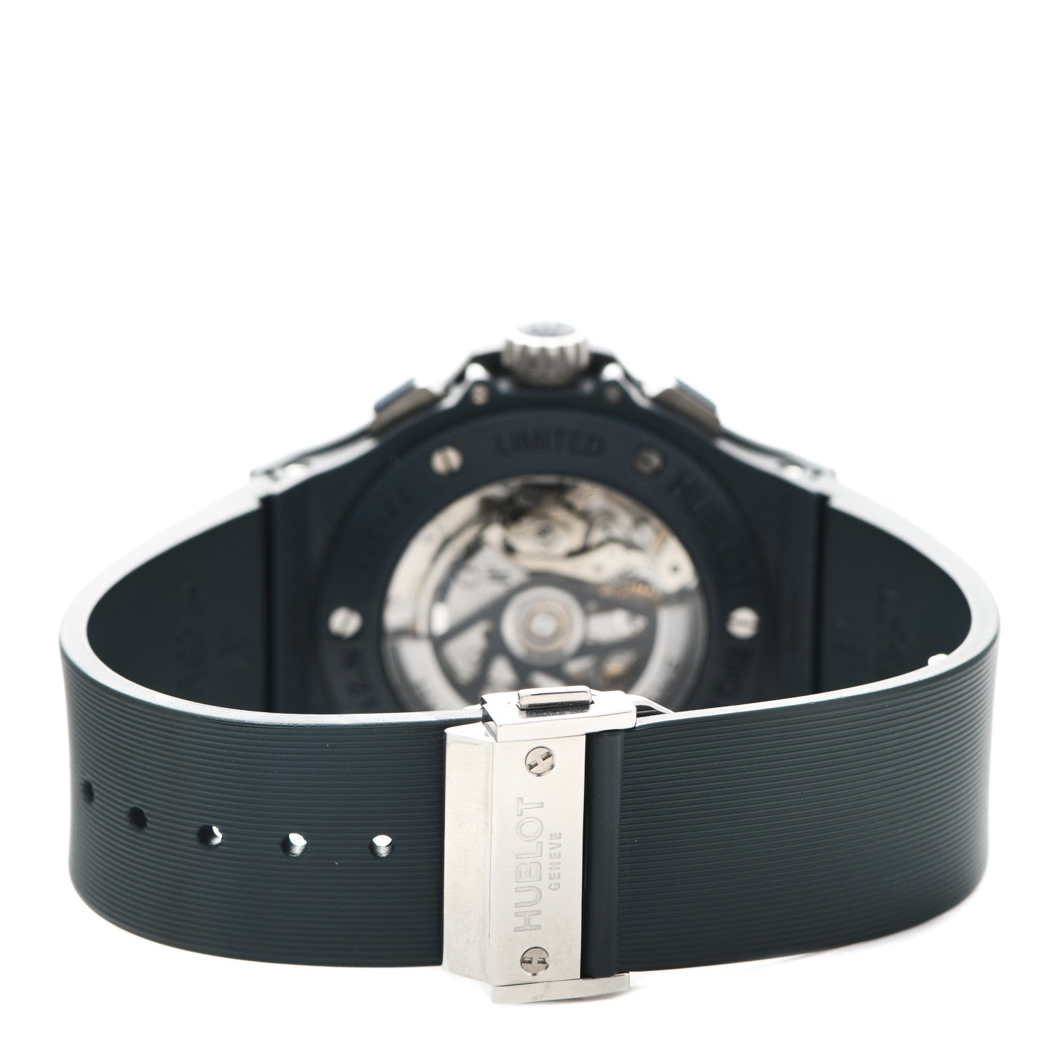 Hublot Titanium Ceramic Rubber 44mm Big Bang Limited Edition Automatic Watch Matte Blue 301.EI.5190.RB 3 of 4