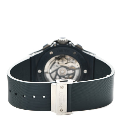 Hublot Titanium Ceramic Rubber 44mm Big Bang Limited Edition Automatic Watch Matte Blue 301.EI.5190.RB 3 of 4
