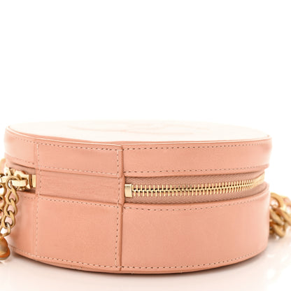 Chanel Calfskin Round As Earth Evening Bag Beige 10 of 11
