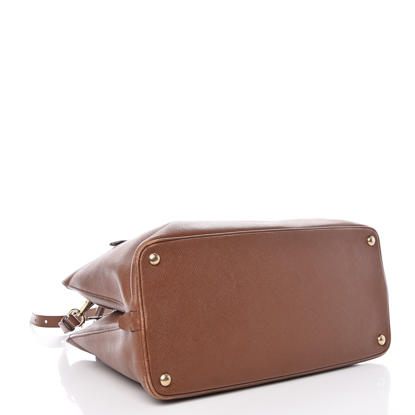 Saffiano Cuir Open Promenade Tote Palissandro