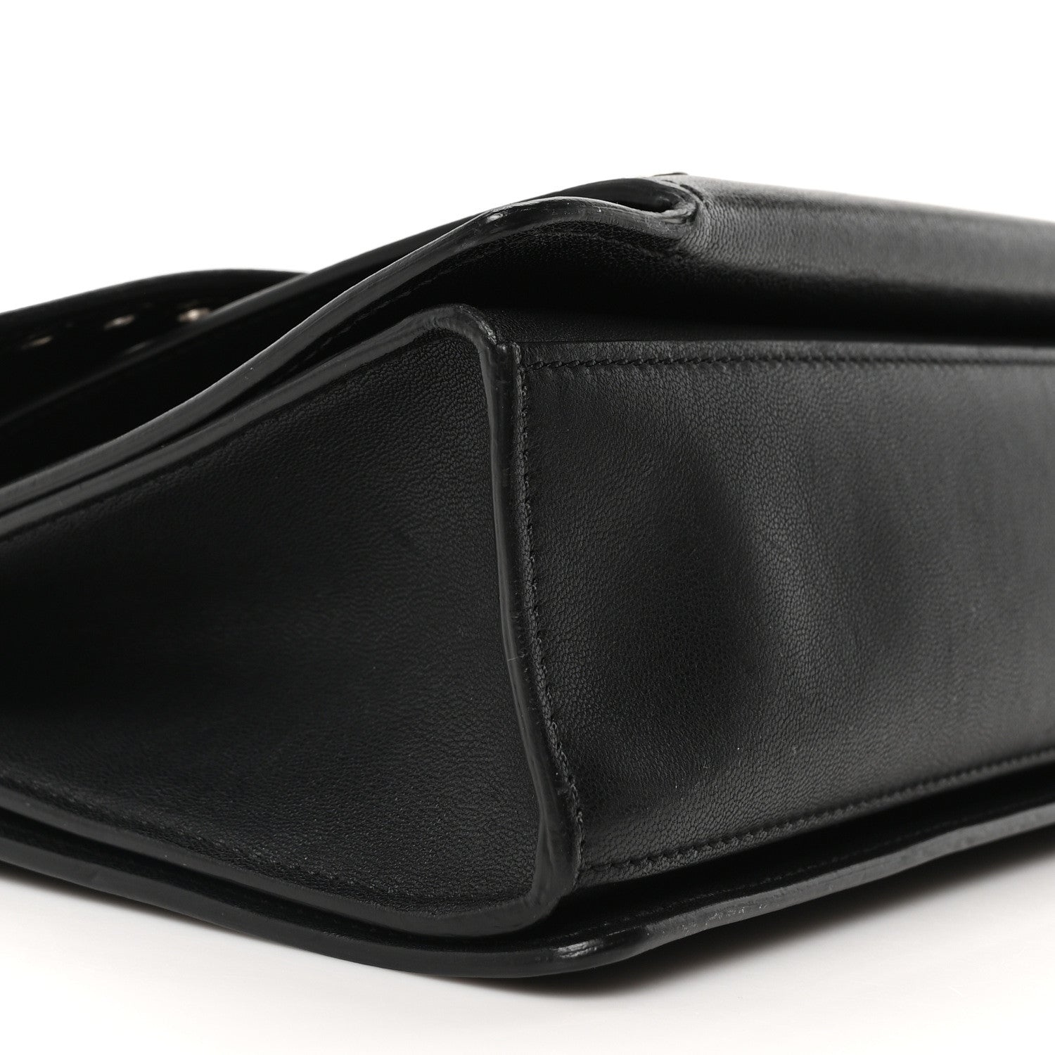 Givenchy Goatskin Grommet Medium GV3 Shoulder Bag Black 8 of 9