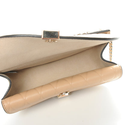 Chloe Calfskin Embossed Nano Georgia Crossbody Bag Sand 8 of 8