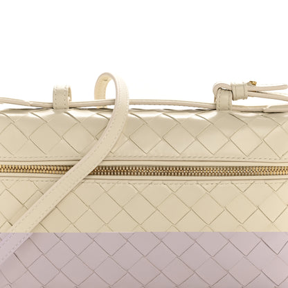 Bottega Veneta Calfskin Intrecciato Bang Bang Vanity Case Sea Salt 8 of 12