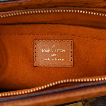 Louis Vuitton Monogram Ostrich Macha Waltz 6 of 13
