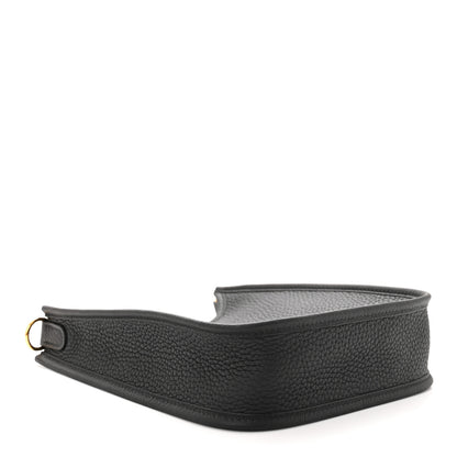 Hermes Taurillon Clemence Evelyne TPM Black 4 of 11