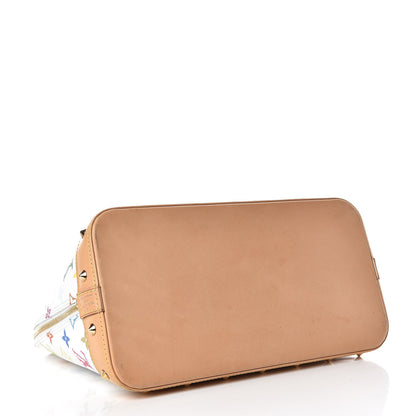 Louis Vuitton Monogram Multicolor Alma White 4 of 21