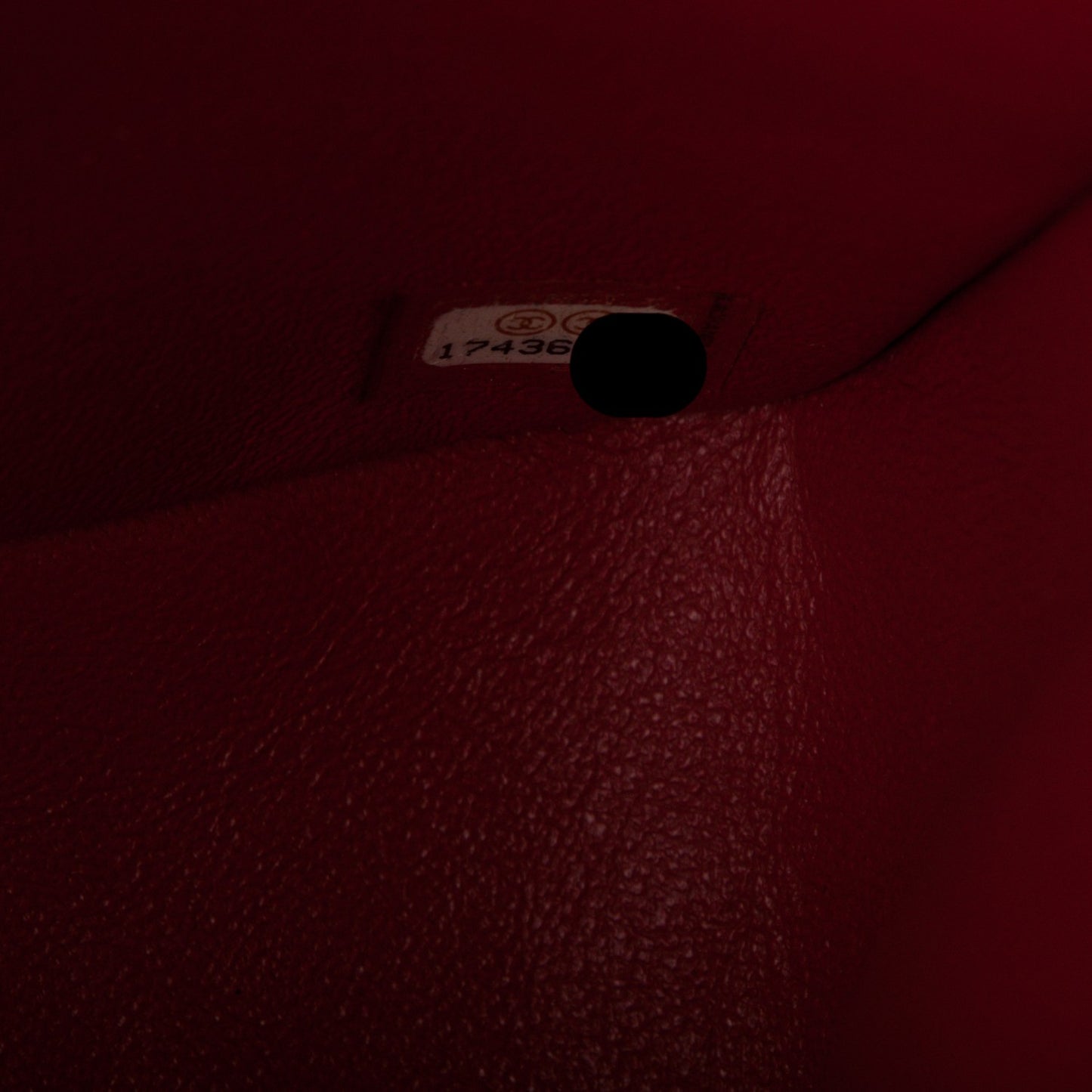 Lambskin Quilted Jumbo Double Flap Red