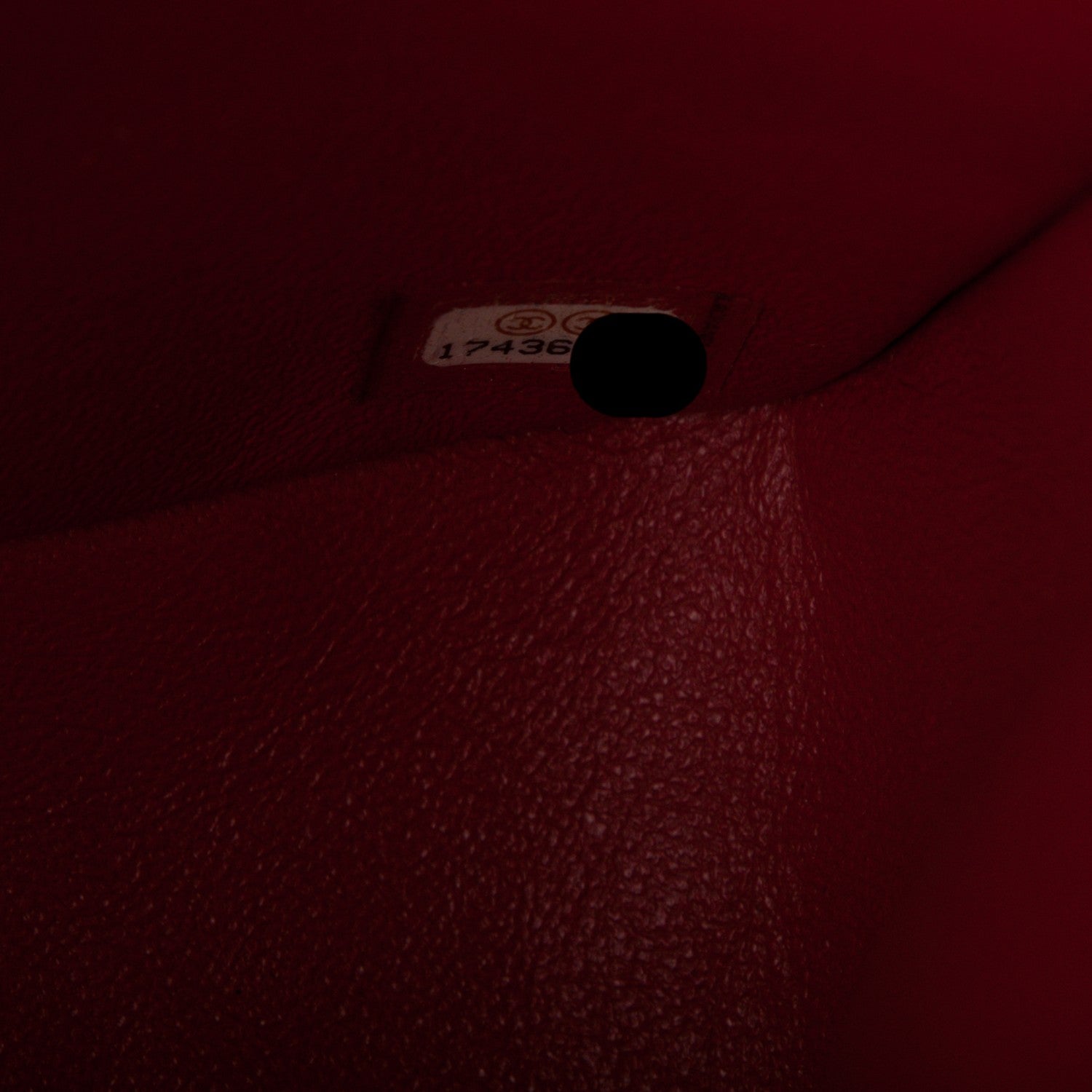 Chanel Lambskin Quilted Jumbo Double Flap Red 7 of 7