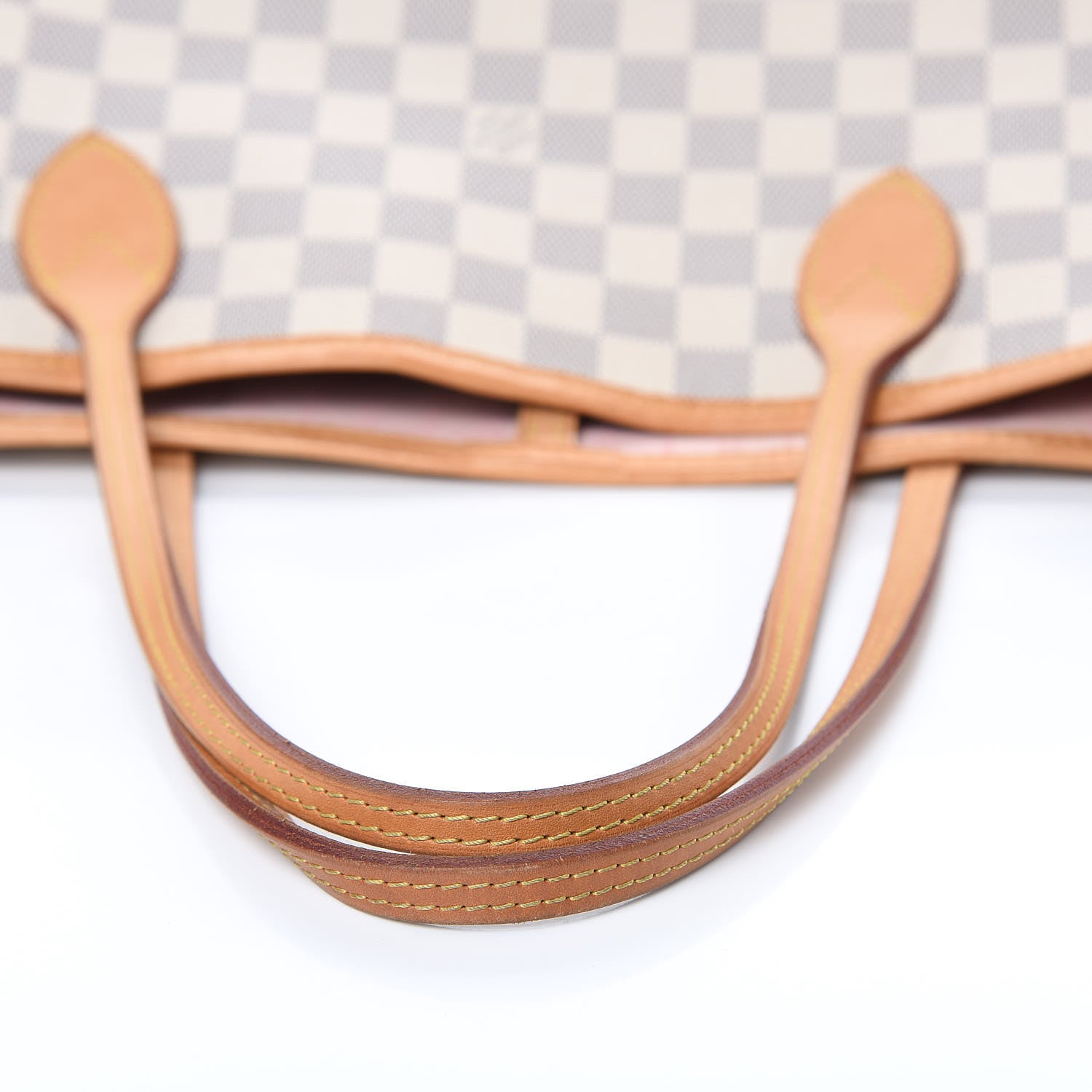 Louis Vuitton Damier Azur Neo Neverfull MM Rose Ballerine 10 of 16