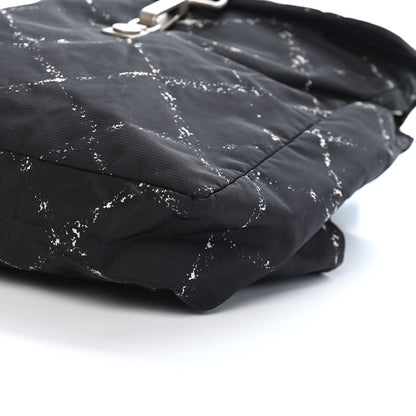 Chanel Nylon Travel Backpack Black 11 of 12