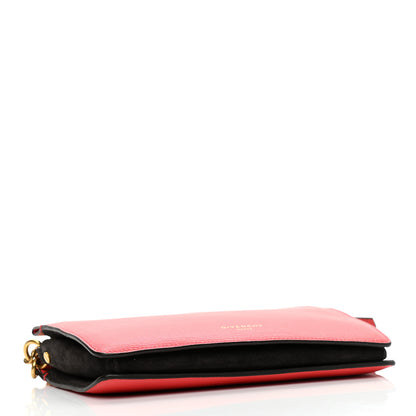 Givenchy Goatskin Suede Cross 3 Crossbody Bag Pink Grey 4 of 9