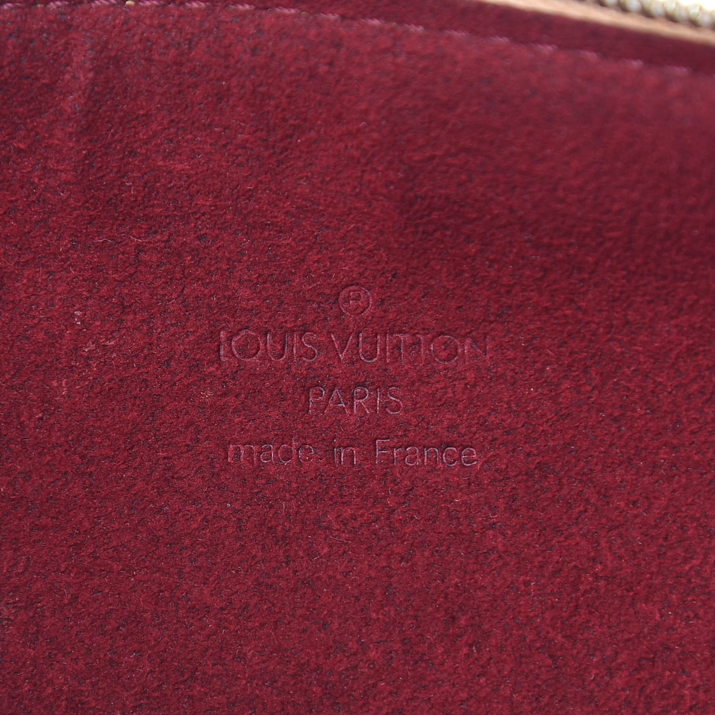 Monogram Multicolor Pochette Accessories White