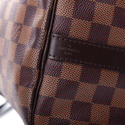 Louis Vuitton Damier Ebene Speedy Bandouliere 25 9 of 13