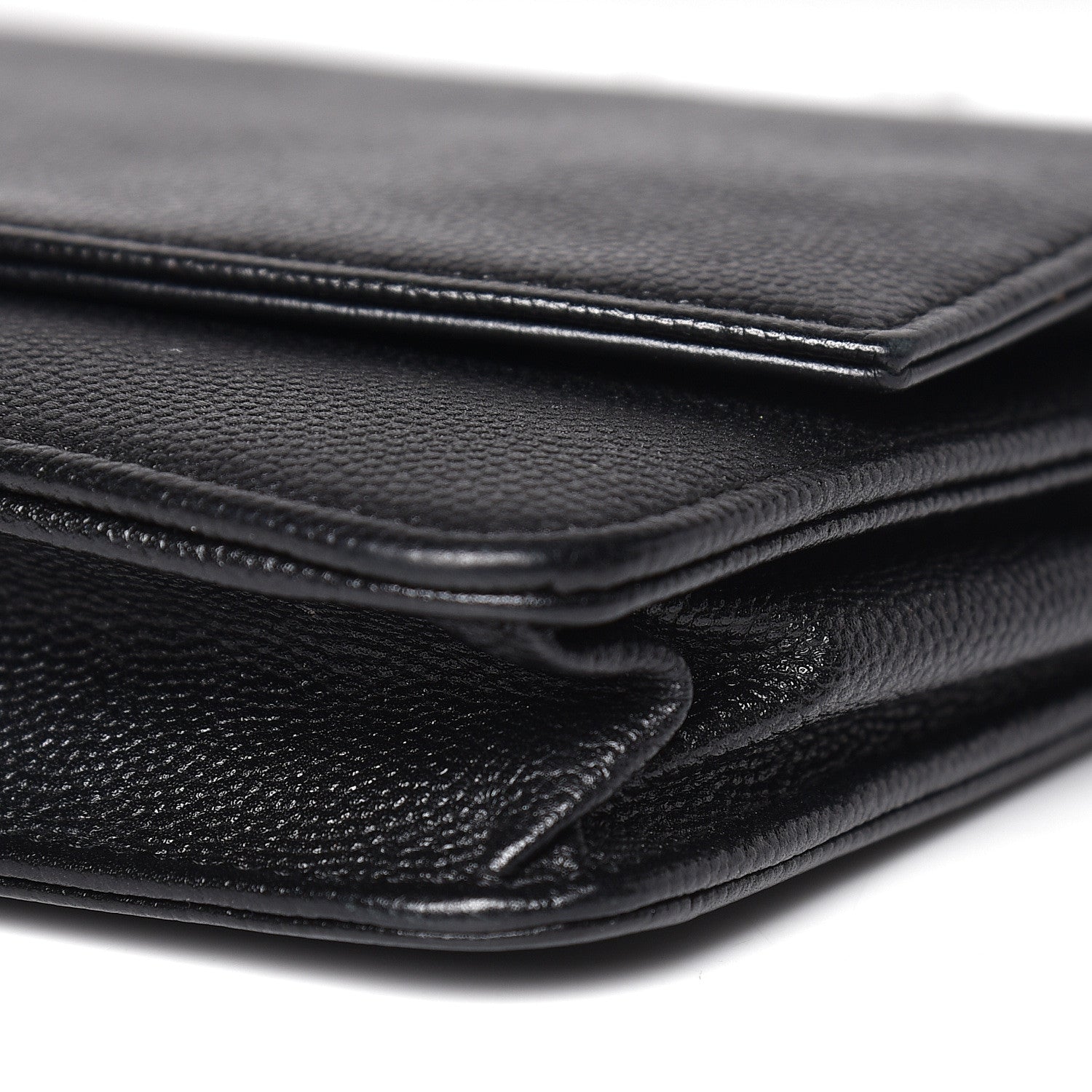 Chanel Caviar Sevruga Wallet On Chain WOC Black 11 of 11