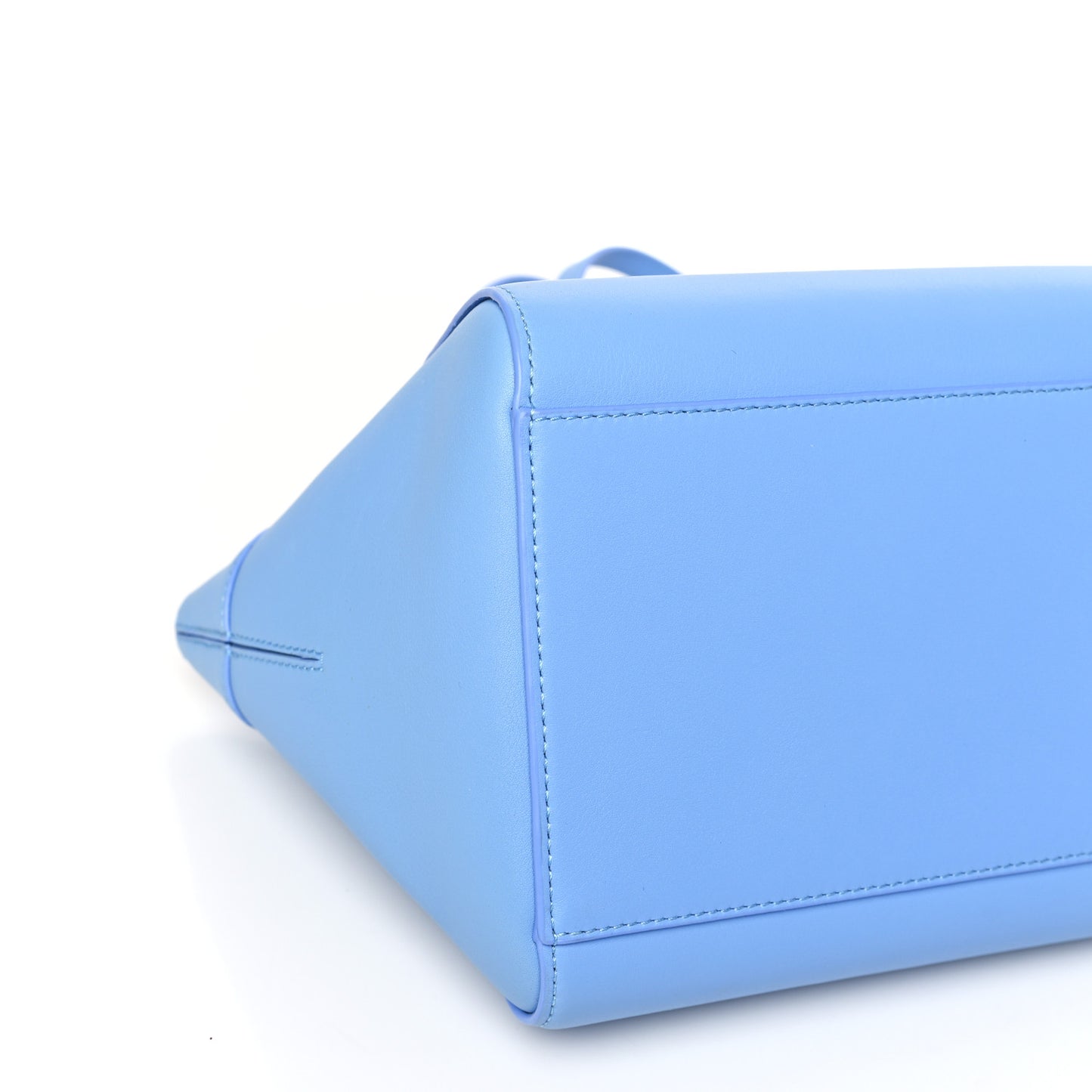 Calfskin Small Hammock Nugget Shoulder Bag Celestine Blue