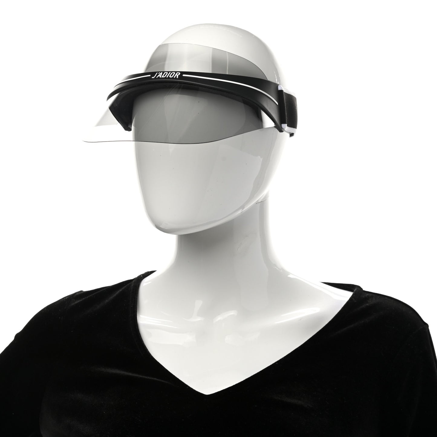 Mirrored DiorClub1 Sun Visor Black