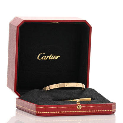 Cartier 18K Yellow Gold LOVE Bracelet 18 5 of 5