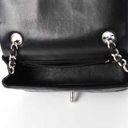 Chanel Caviar Quilted Mini Rectangular Flap Black 5 of 7