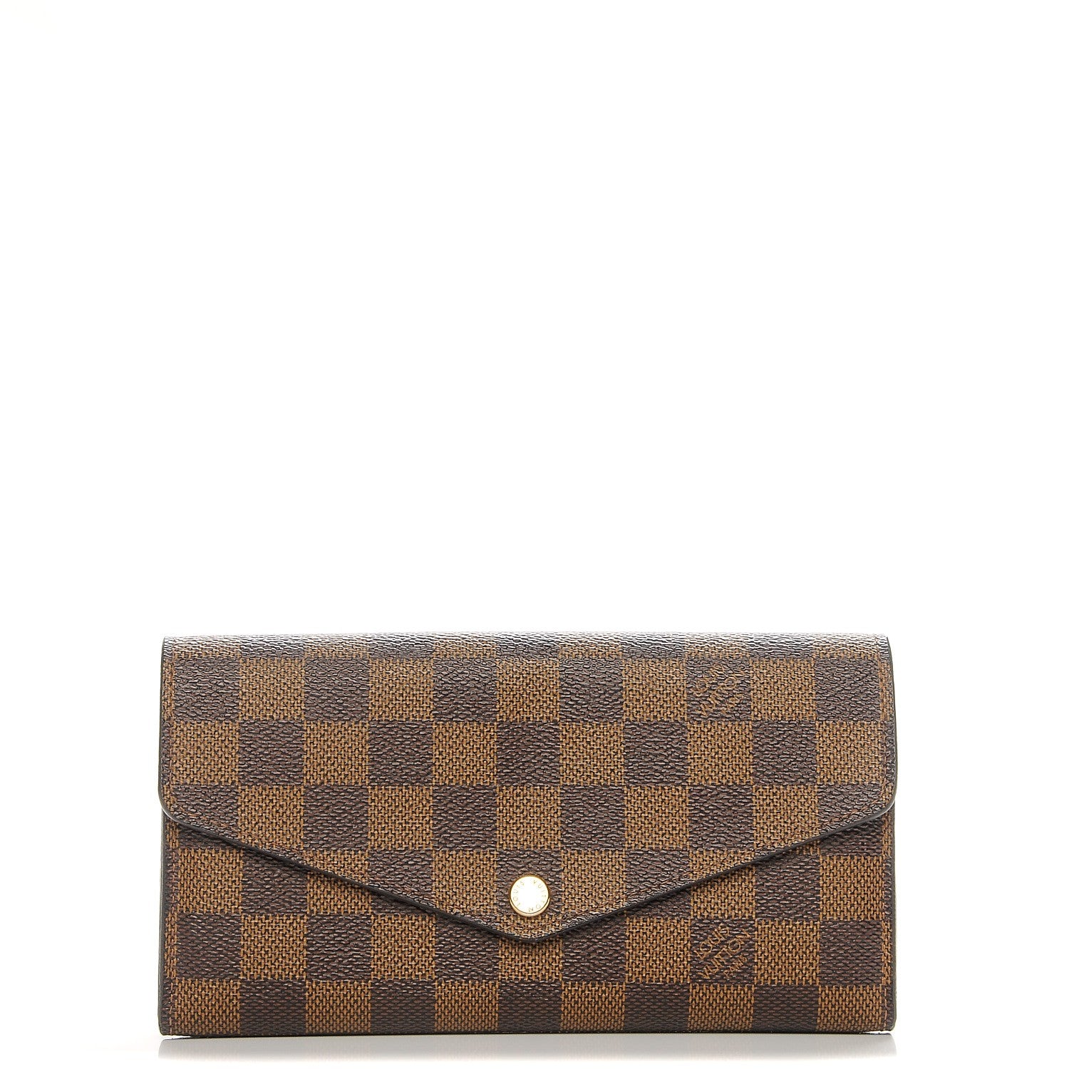 Louis Vuitton Damier Ebene Sarah Wallet NM 1 of 7