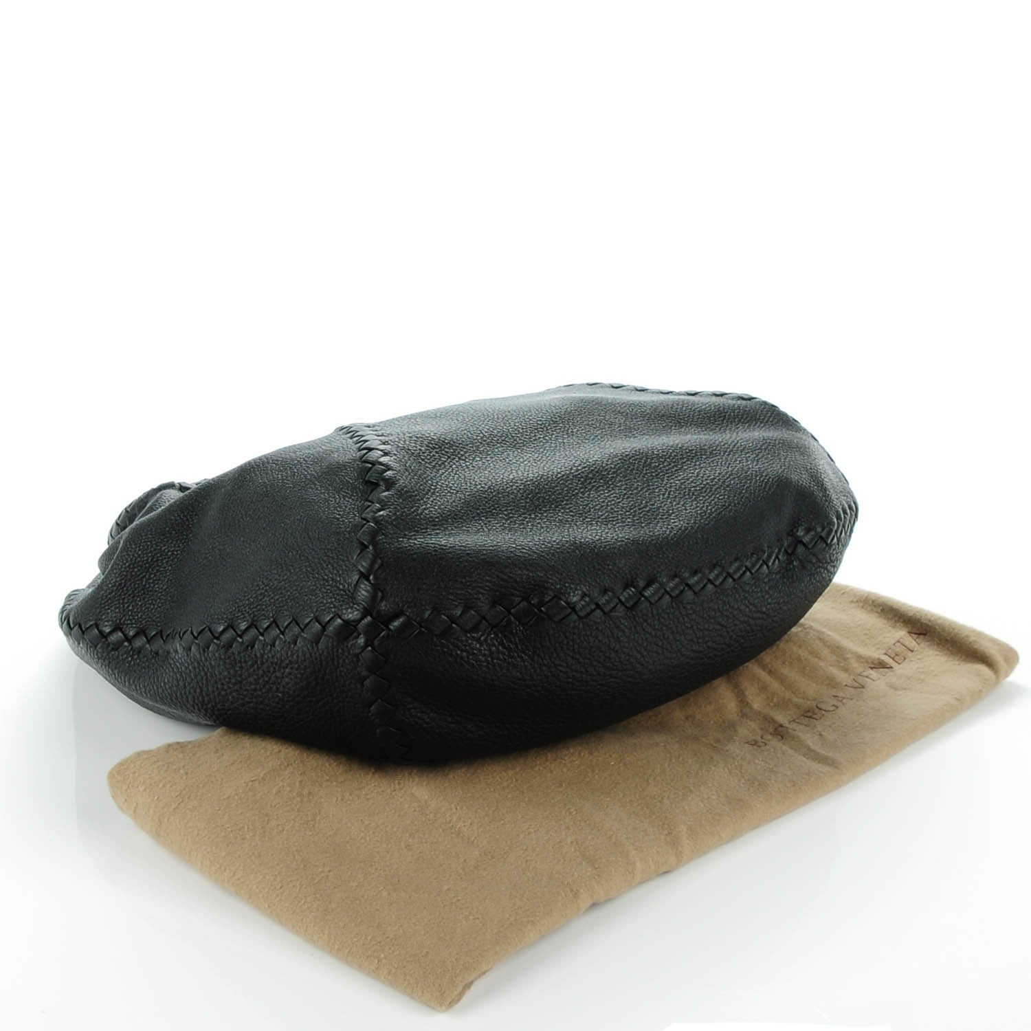Bottega Veneta Cervo Deerskin Large Hobo Nero Black 4 of 8