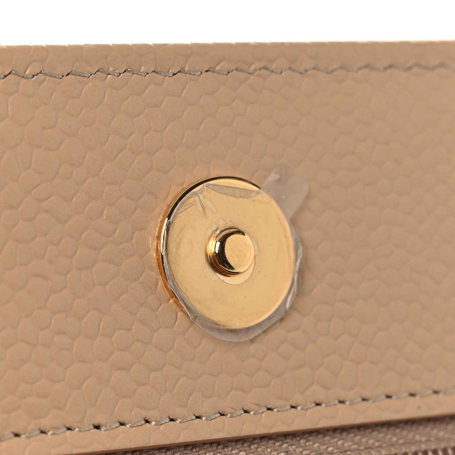 Chanel Caviar Quilted Wallet on Chain WOC Beige 13 of 13