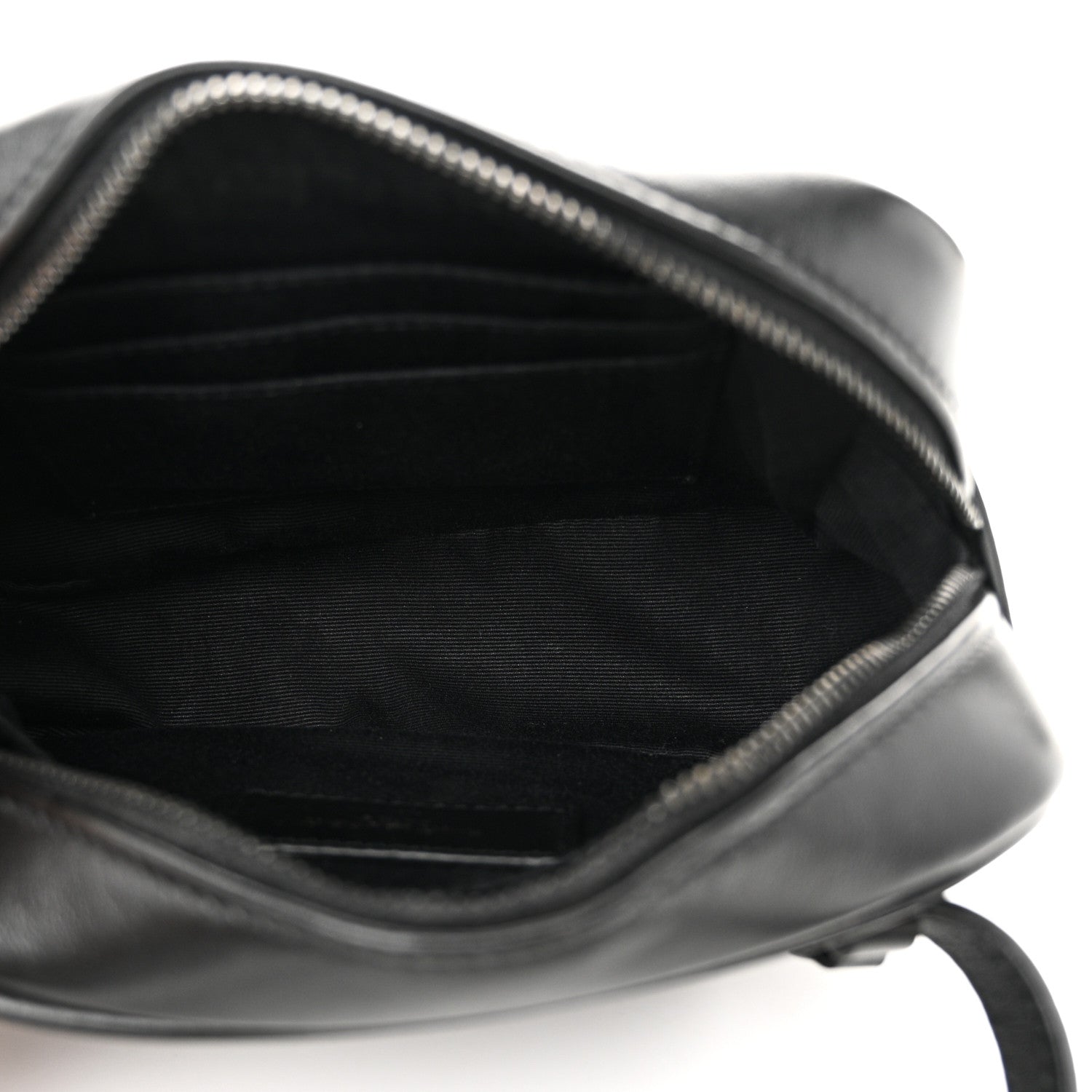 Saint Laurent Calfskin Matelasse Monogram Lou Belt Bag Black 5 of 10