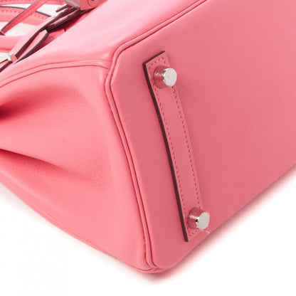 Hermes Swift Birkin 25 Rose Azalee 7 of 33