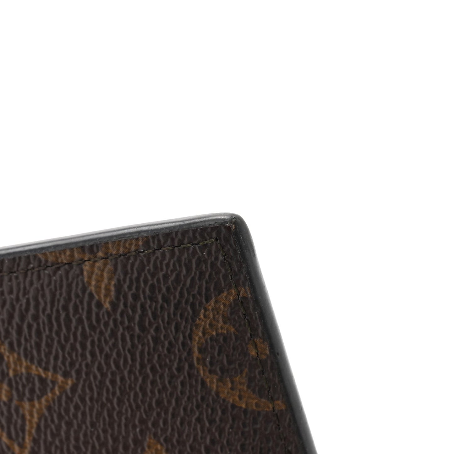Monogram Slim Purse Black