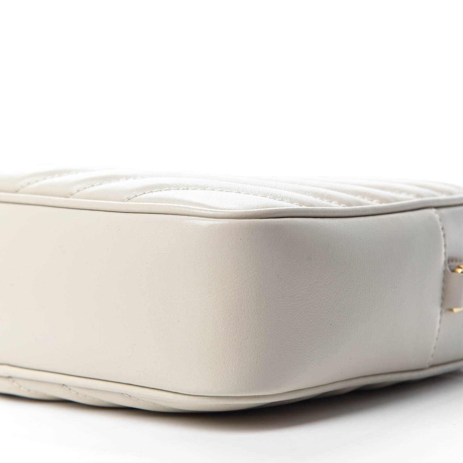 Saint Laurent Calfskin Matelasse Monogram Lou Camera Bag Crema Soft 7 of 10