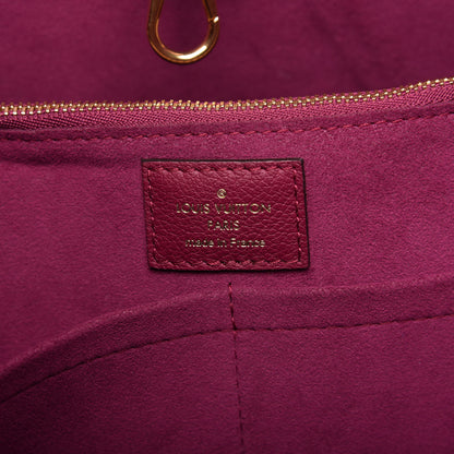 Louis Vuitton Calfskin Monogram Kimono Tote Grape 8 of 9