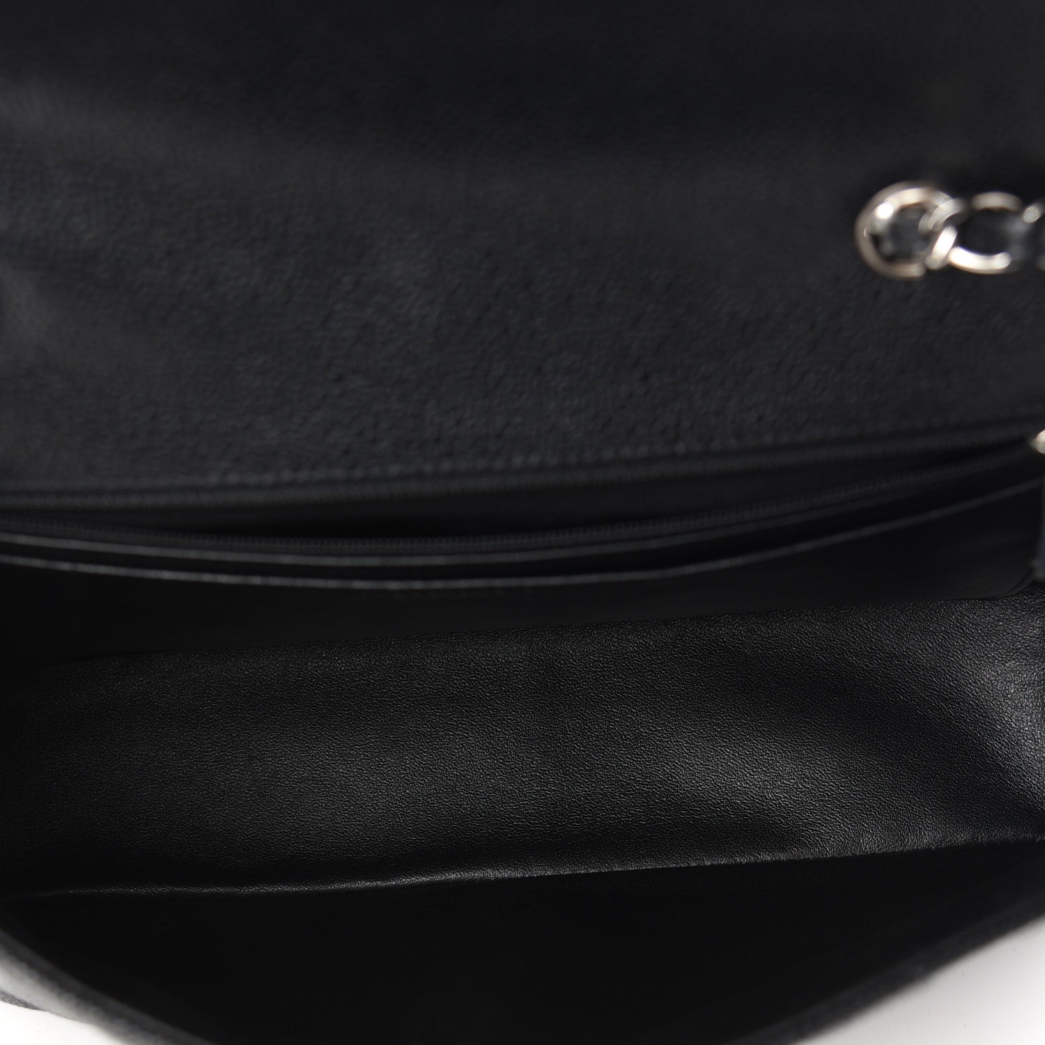 Chanel Caviar Quilted Jumbo Flap Black 5 of 9