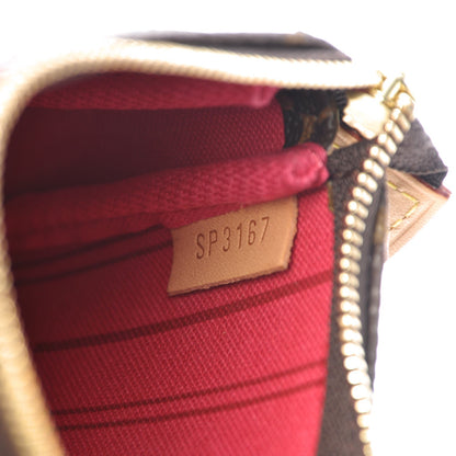 Louis Vuitton Monogram My LV Heritage Mini Pochette Accessories Fuchsia Ivory 6 of 9