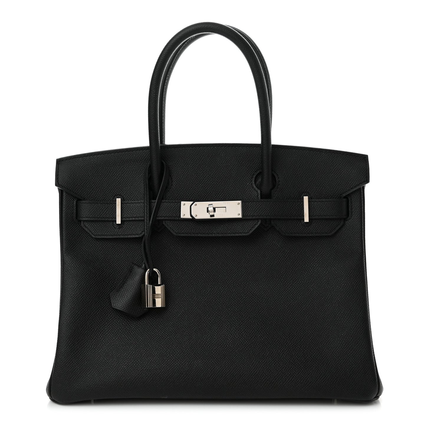 Epsom Birkin 30 Black